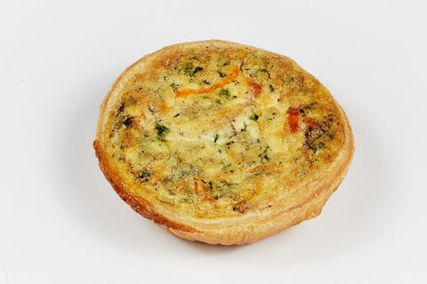 Quiche - Spinach, Cheese, Onion