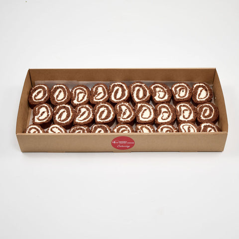 Chocolate Roulade - Sliced (28)