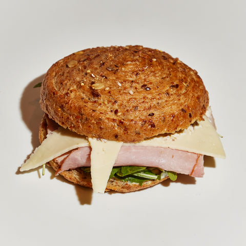 Fibre Snegl Sandwich - Ham & Cheese